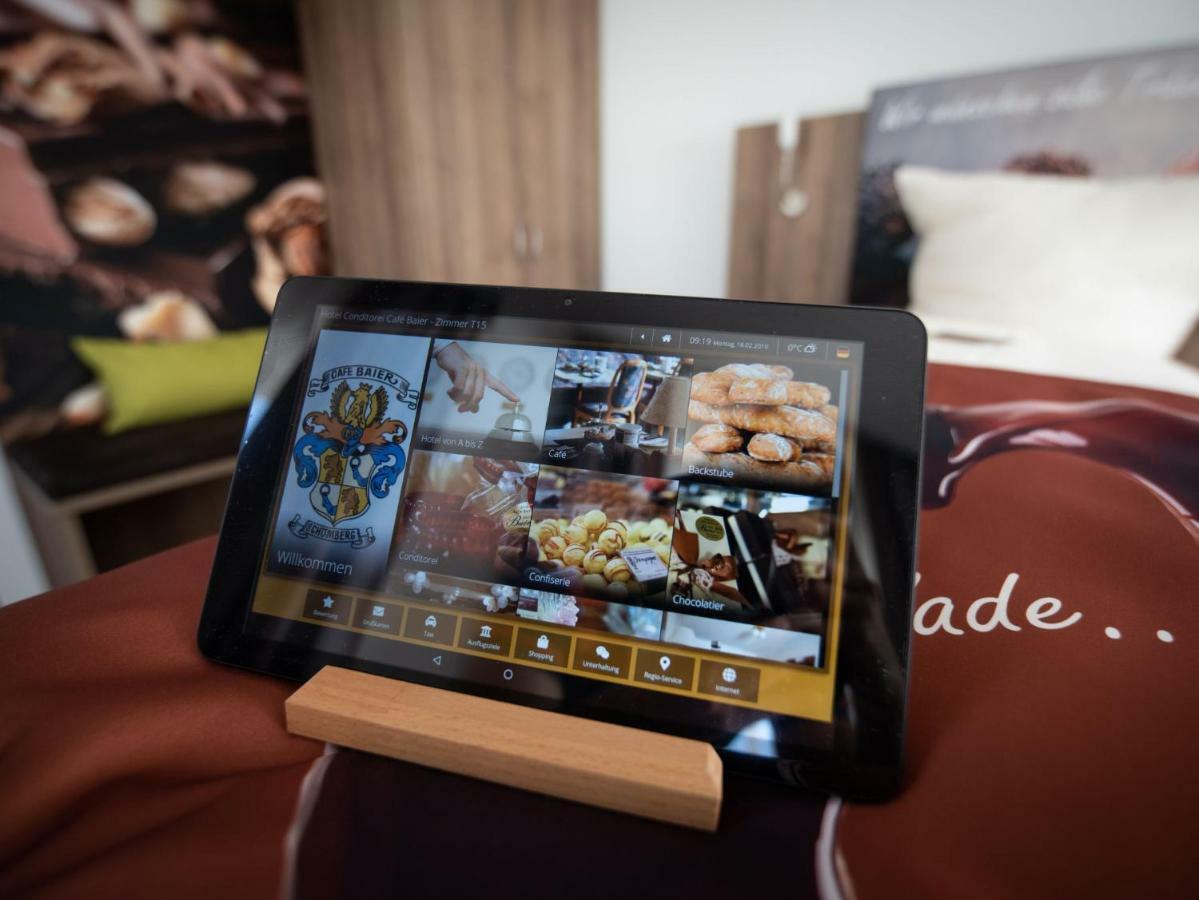 Hotel Conditorei Cafe Baier Schoemberg  외부 사진